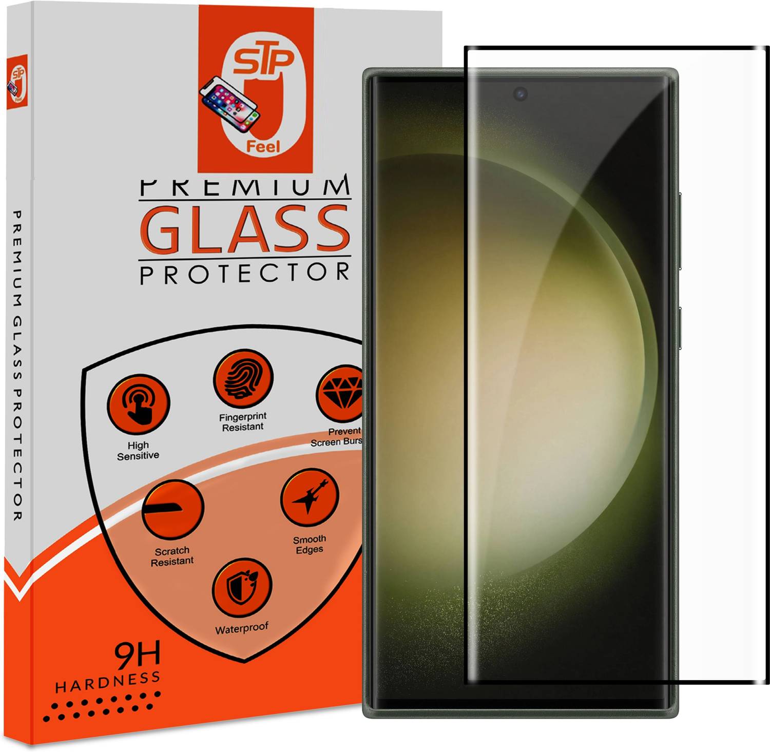 STP FEEL Tempered Glass for S22 Ultra 5G - Image 1