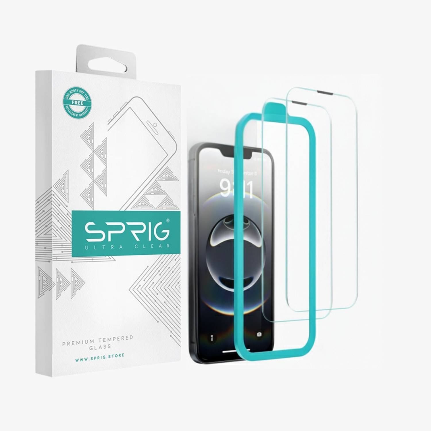 Sprig Tempered Glass Guard for Apple iPhone 17, Apple Iphone 17 (