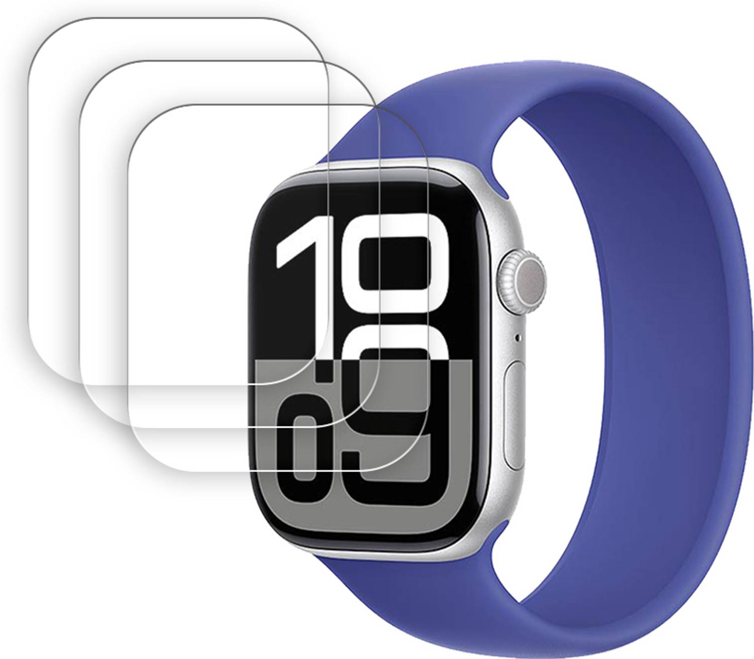 ARBAN Tempered Glass Guard for Apple Watch Series 10 42mm SMARTWA