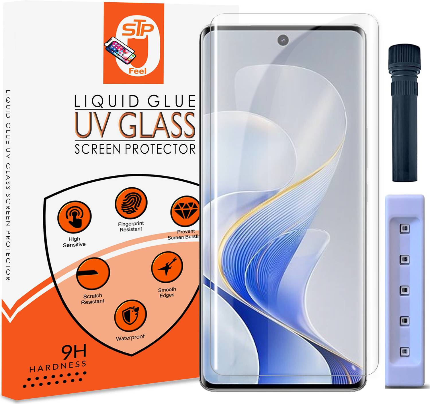 Maxboost Tempered Glass Guard for Oppo F27 Pro 5G, Oppo F27 Pro P