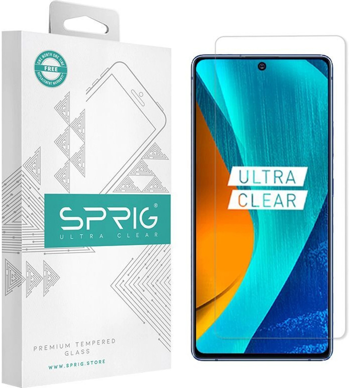 Image of Sprig Tempered Glass Guard for IQOO Neo 10, iQOO Neo 10