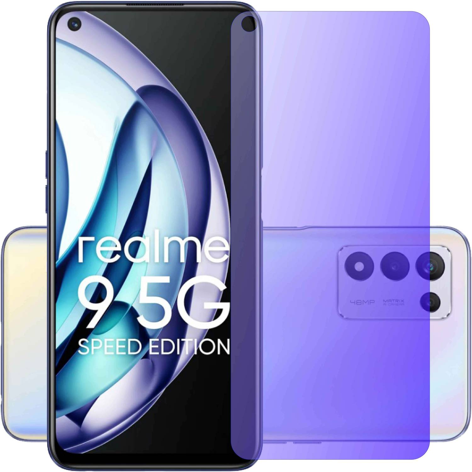 AGRSHI Tempered Glass Guard for Realme 9 5G Speed Edition, Realme 9 5G SE