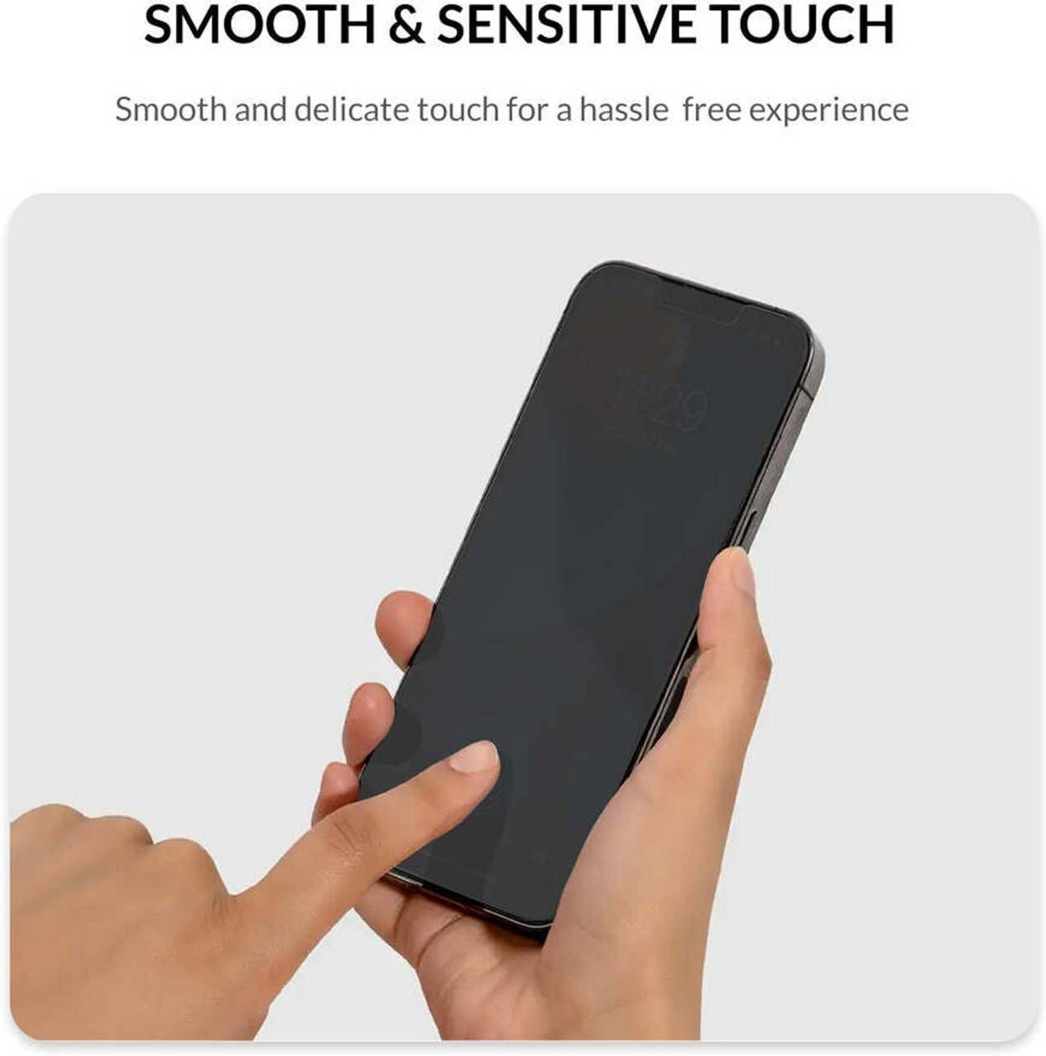 Image of Sprig Screen Guard with Applicator Kit for Apple iPhone 15 Pro, iPhone 15 Pro, 15 Pro