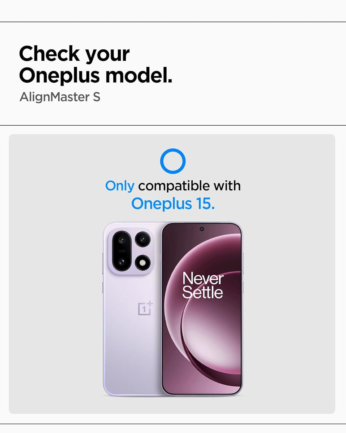 Image of Spigen Screen Guard with Applicator Kit for OnePlus 15
