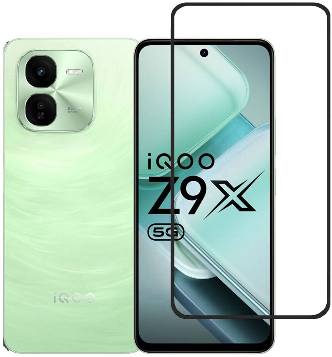 ASMANTIC Tempered Glass Guard for Vivo Iqoo Z9x 5G - ASMANTIC