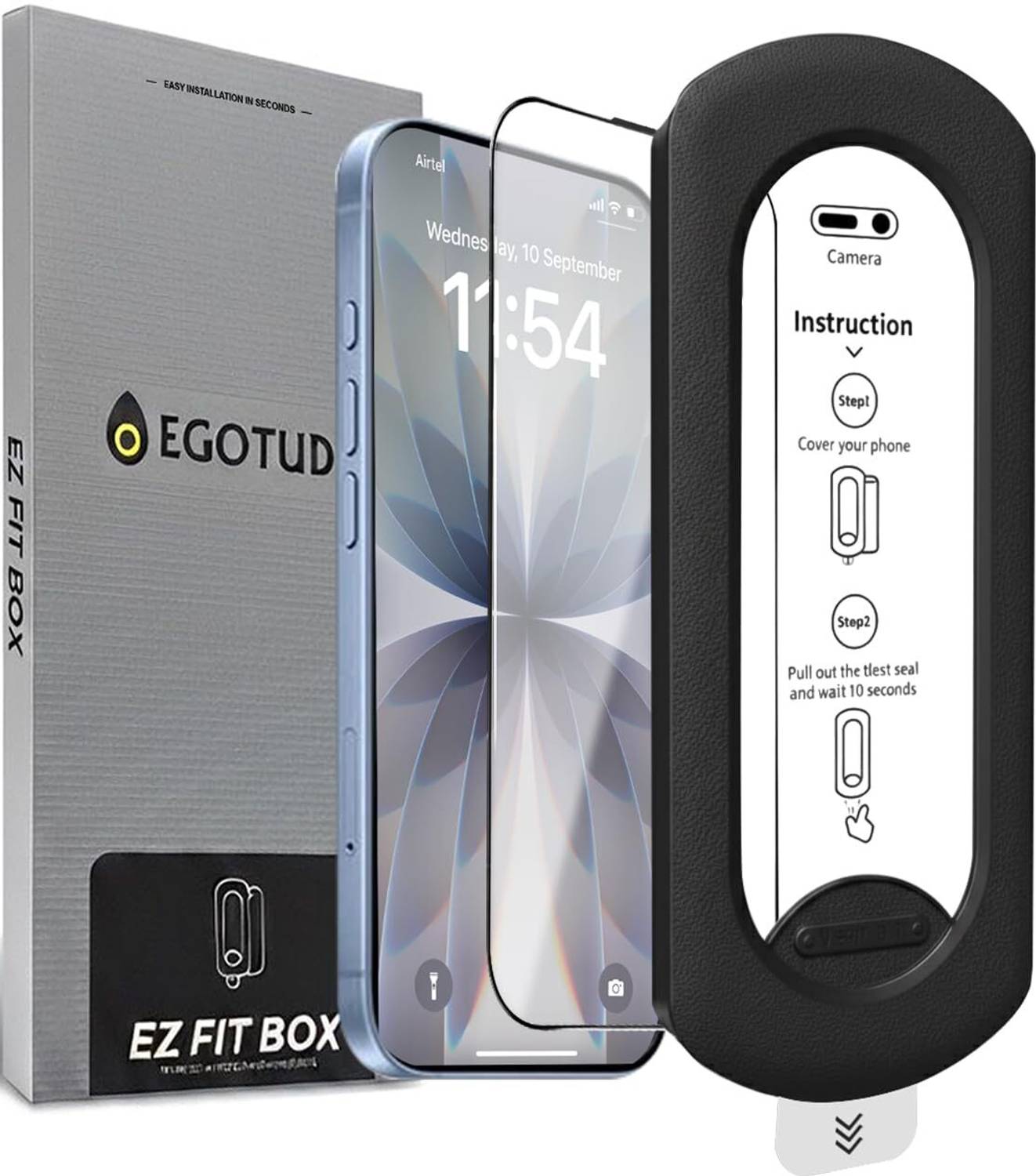 Egotude Tempered Glass Guard for iPhone 17