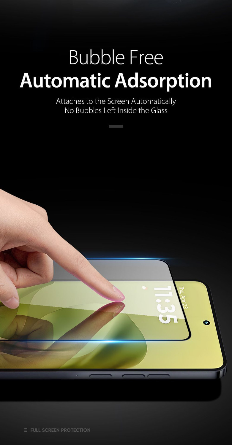 Image of XTRENGTH Tempered Glass Guard for Motorola G86 Power 5G, with Easy Installation Kit