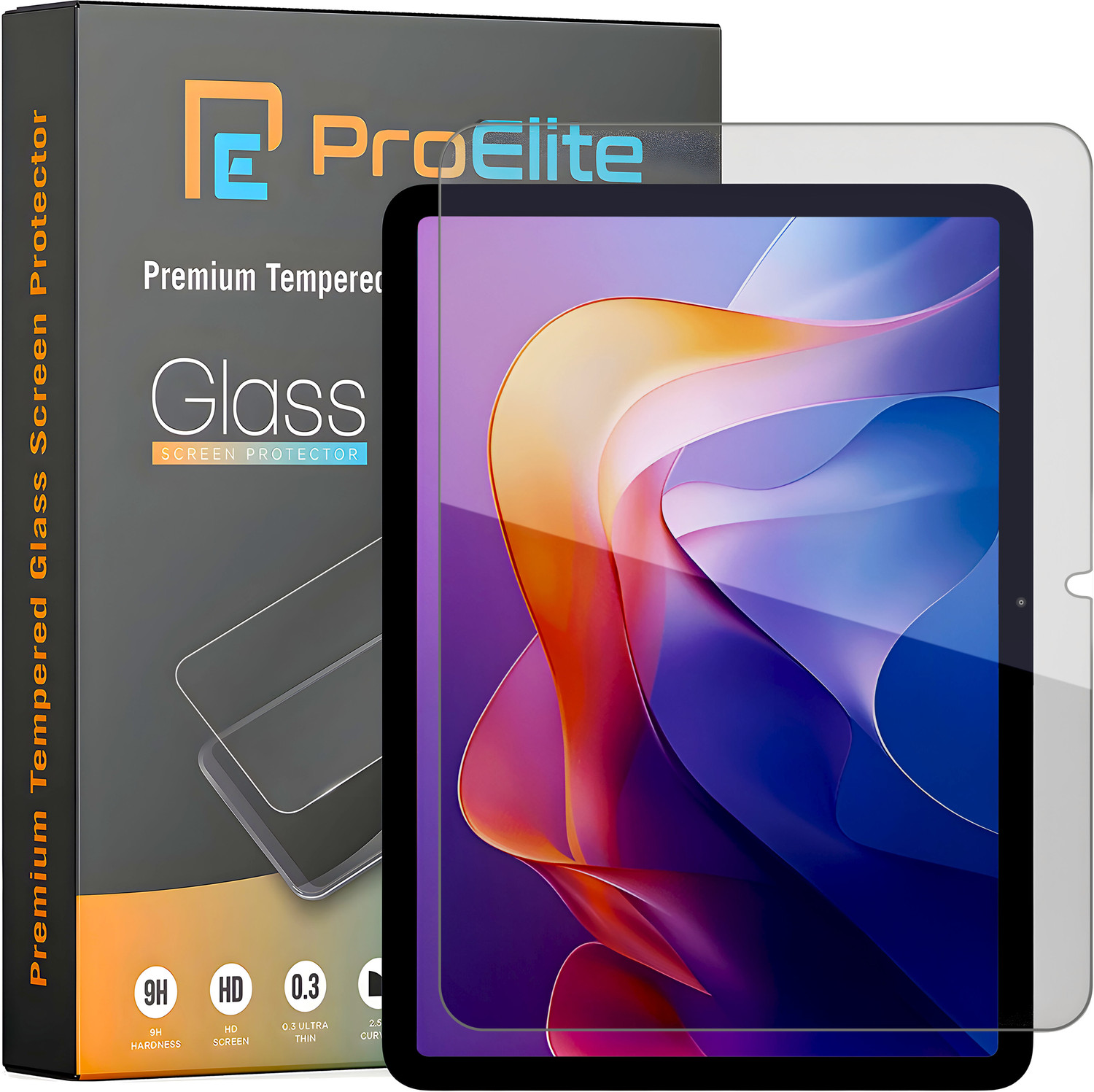 Image of Proelite Tempered Glass Guard for Redmi Pad 2 11 inch, Premium Matte Tempered Glass Screen Protector