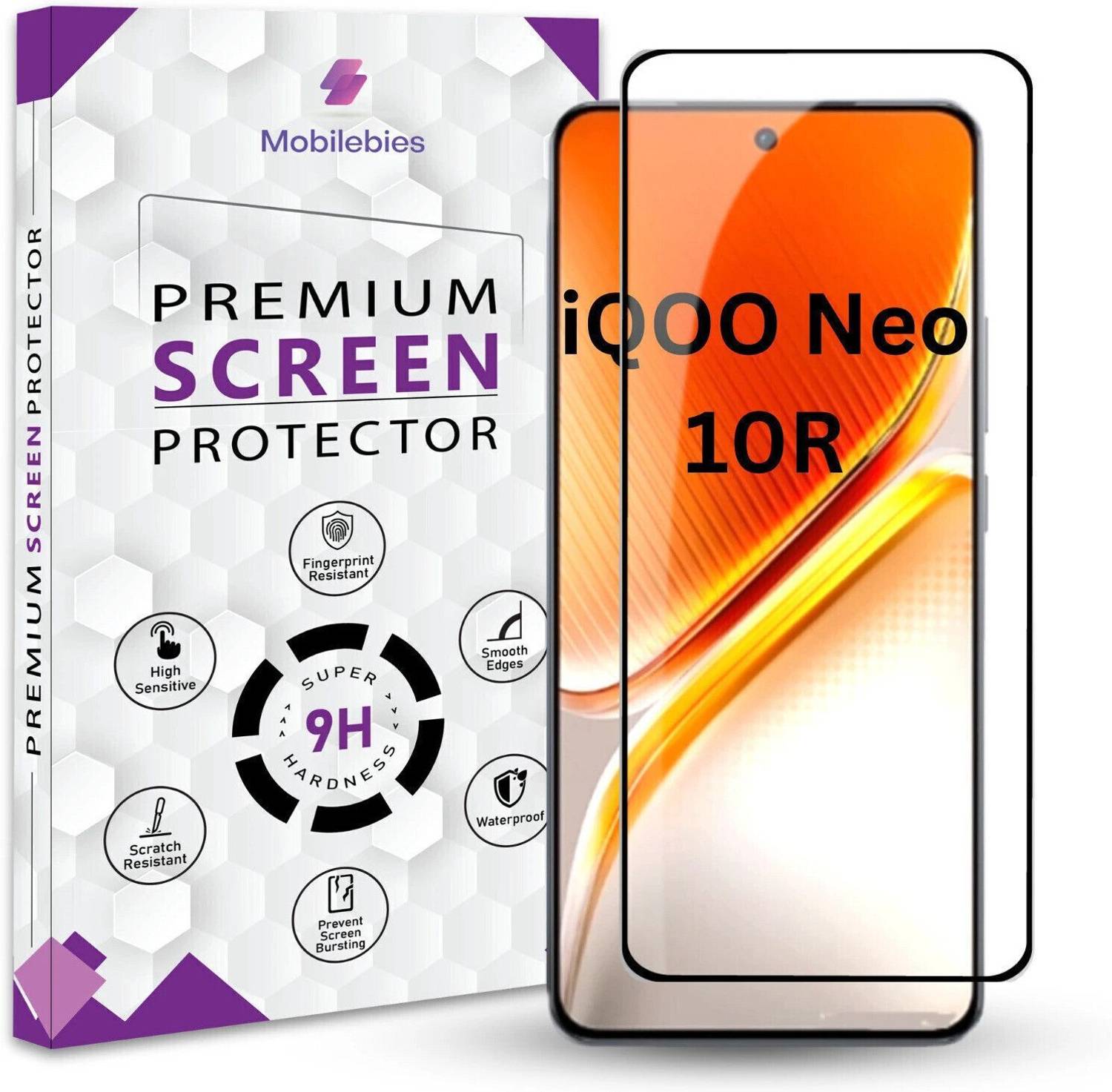 Qoisa Tempered Glass for iQOO Neo 10R