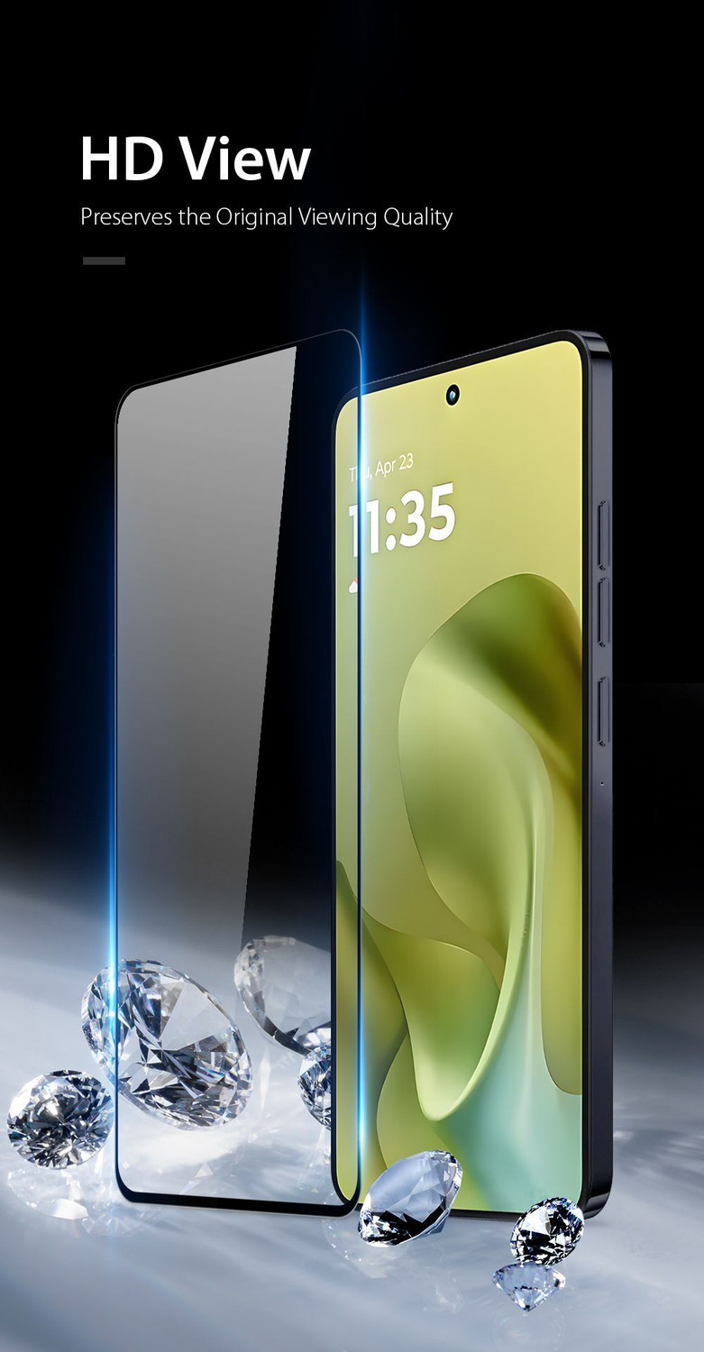 Image of XTRENGTH Tempered Glass Guard for Motorola G86 Power 5G, with Easy Installation Kit