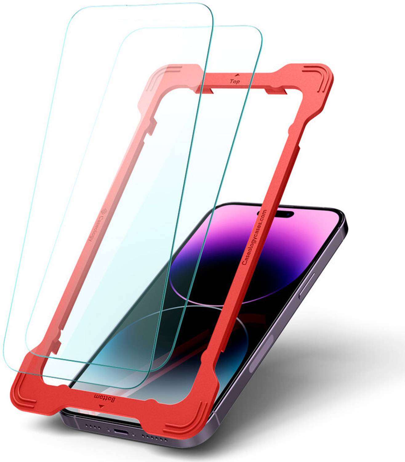 Caseology by Spigen Tempered Glass Guard for Apple iPhone 14 Pro