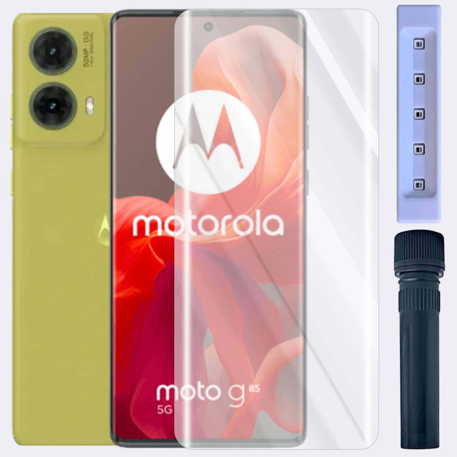 The Cozy Tempered Glass Guard for MOTOROLA G85 5G (Pack of 1)