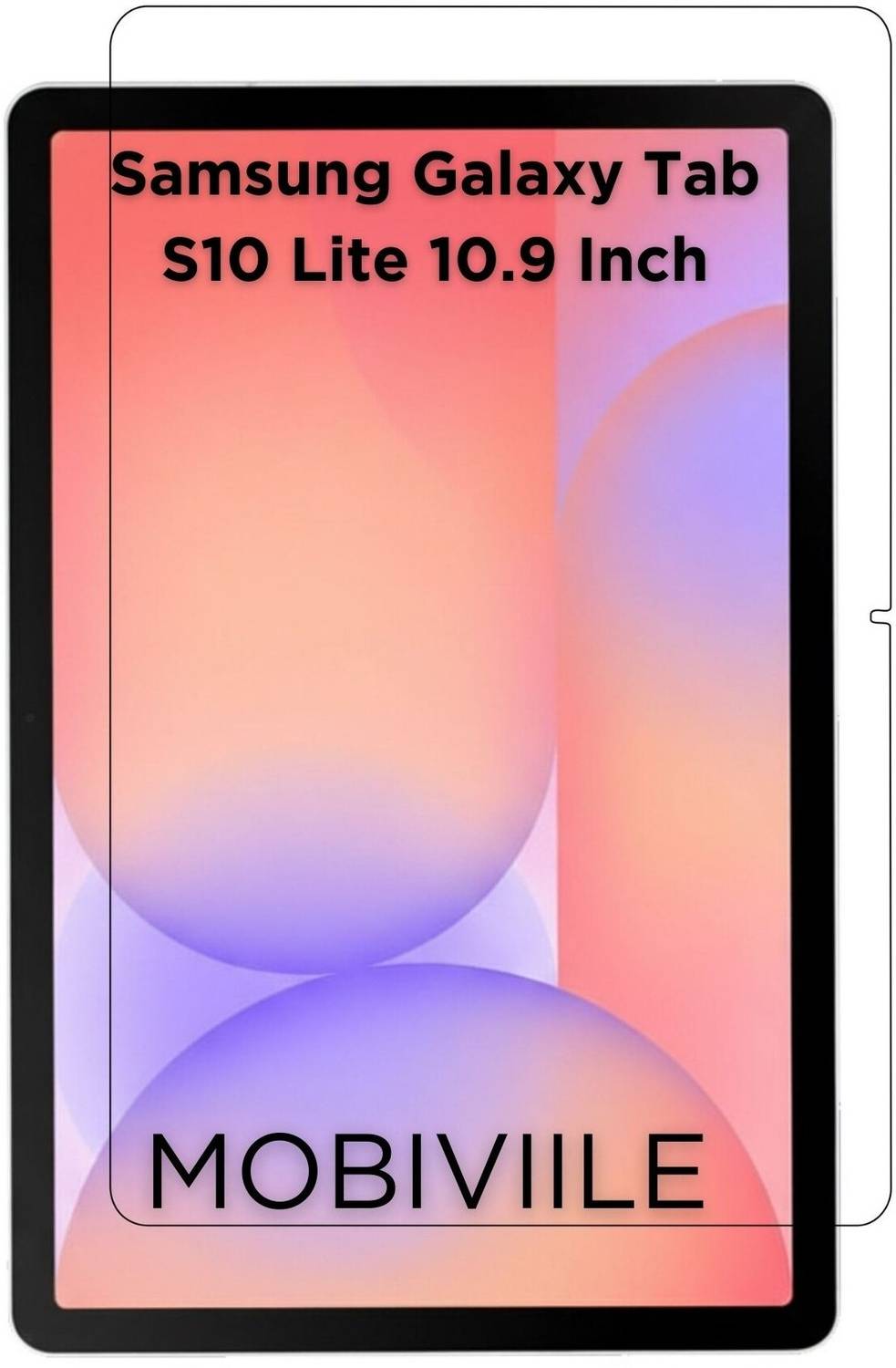 MOBIVIILE Tempered Glass Guard for Samsung Galaxy Tab S10 Lite 10.9 inch