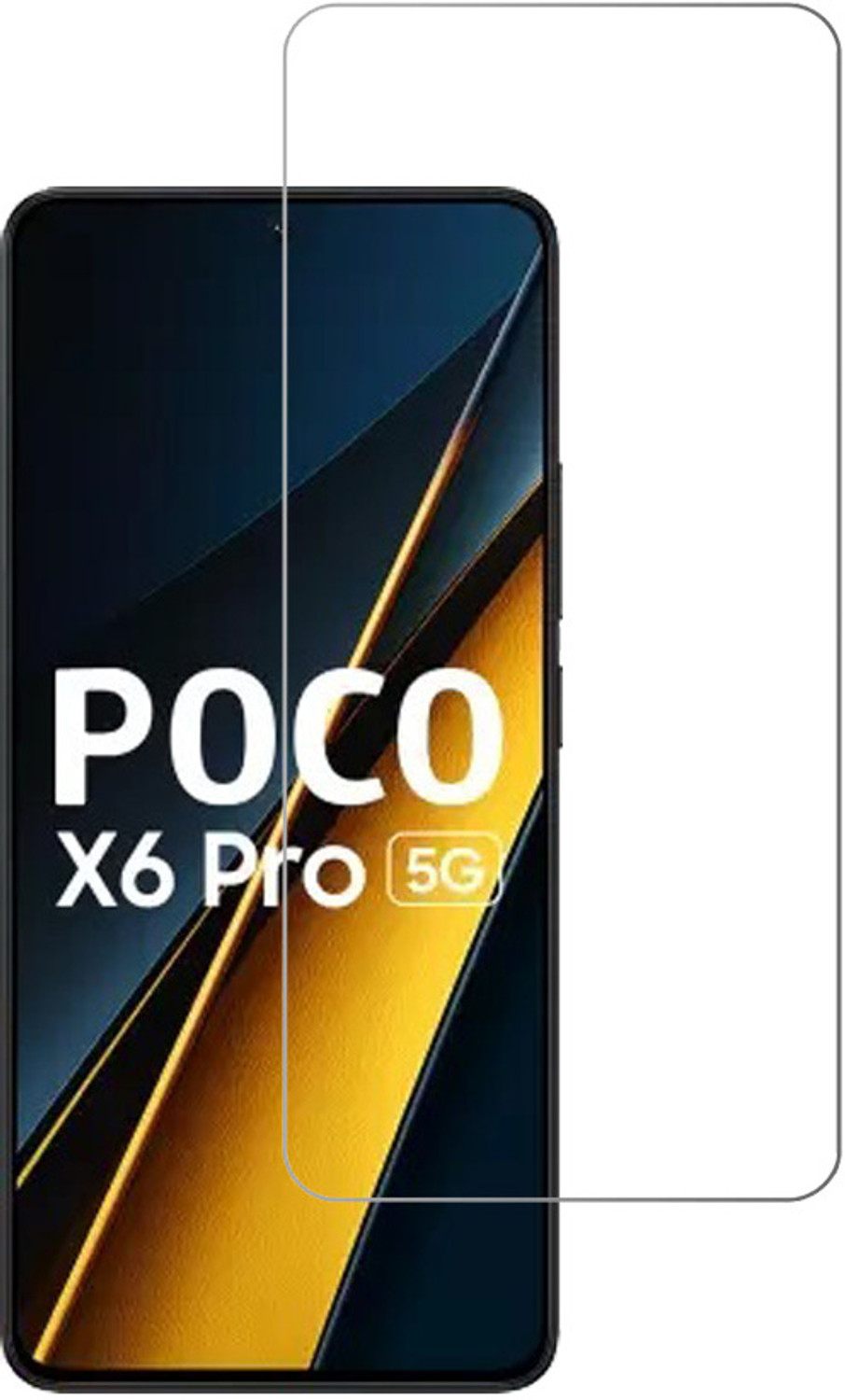 Image of SPRITZEN Tempered Glass Guard for Poco X6 Pro 5G
