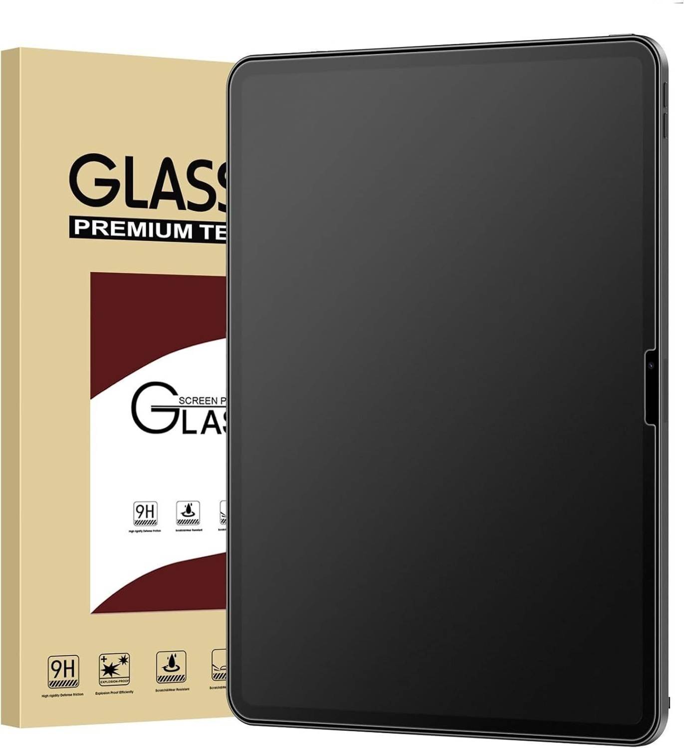 TECHSHIELD Tempered Glass Guard for iPad Air 11-inch Matte (M2/M3/M4) 2024/2025/2026