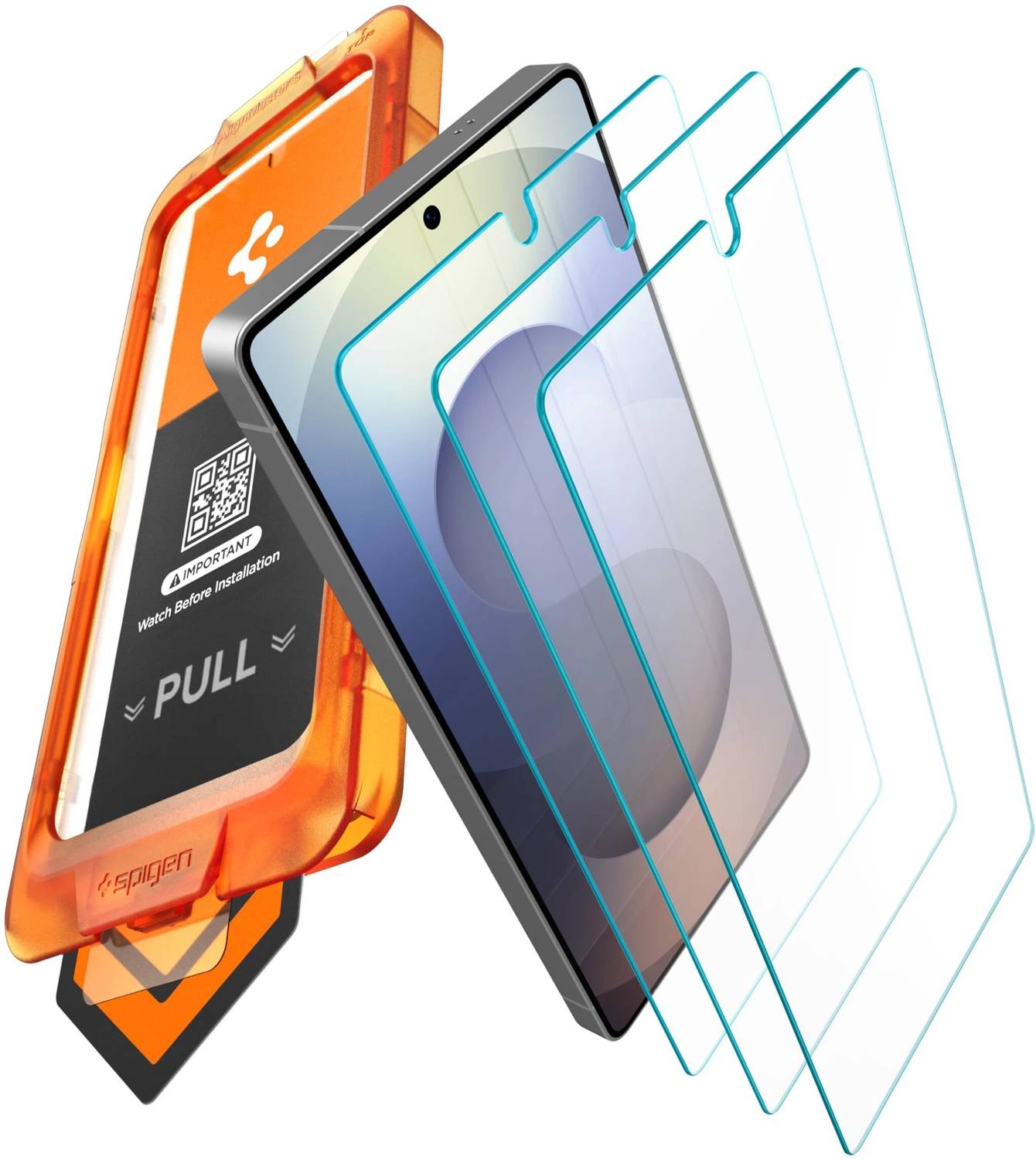 Spigen Tempered Glass Guard for Samsung Galaxy S25 Ultra (Pack of