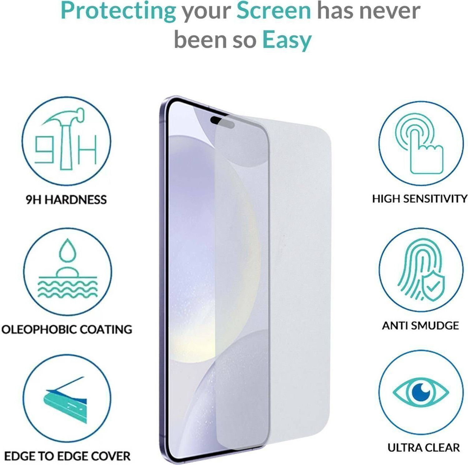 Image of Sprig Tempered Glass Guard for 16 Pro, 16 PRO