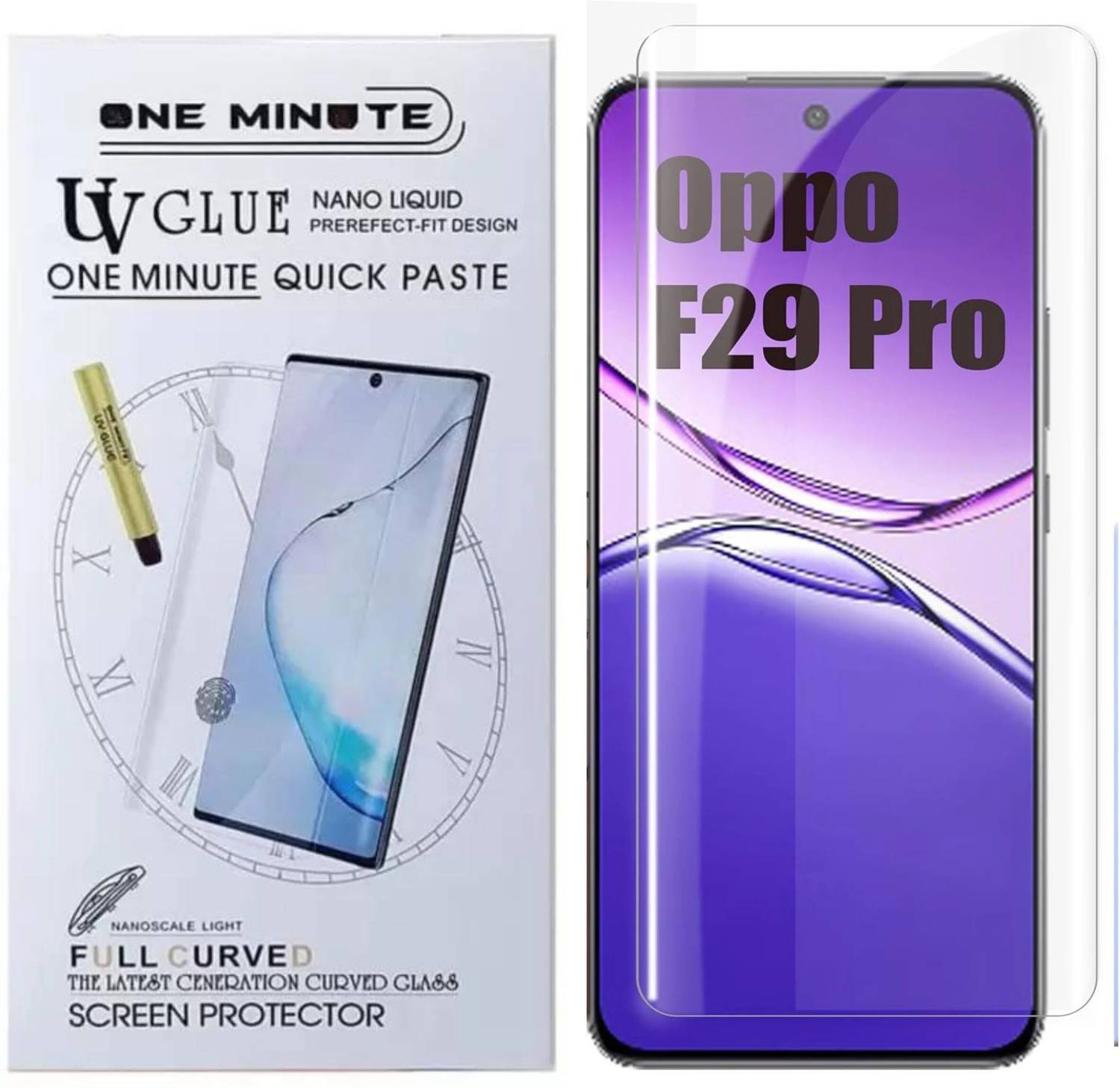 GORILLA PRO Tempered Glass Guard for OPPO F29 Pro 5G (Pack of 1)