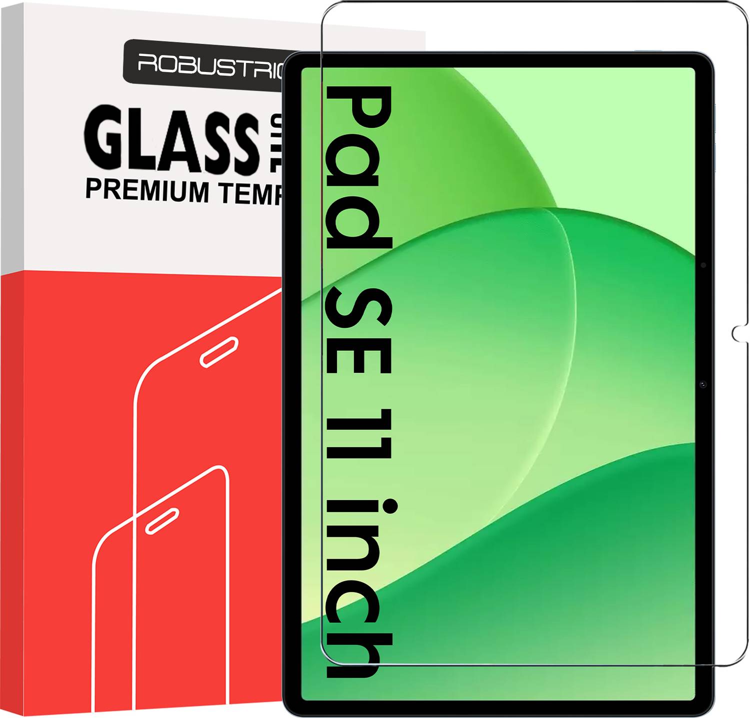 ROBUSTRION Tempered Glass Guard for Oppo Pad SE 11 inch