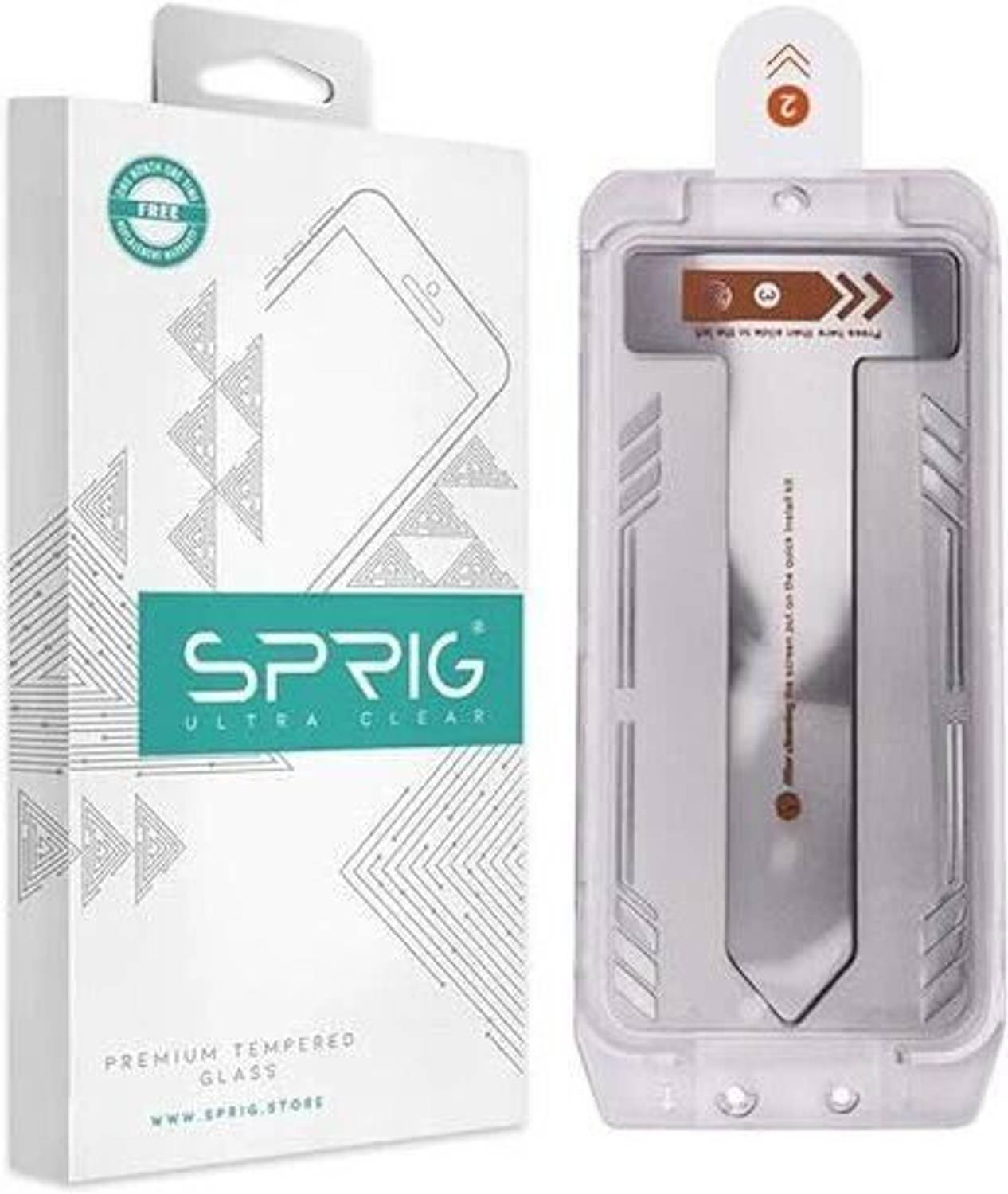 Sprig Tempered Glass Guard for Apple iPhone 15 Pro Max, iPhone 15