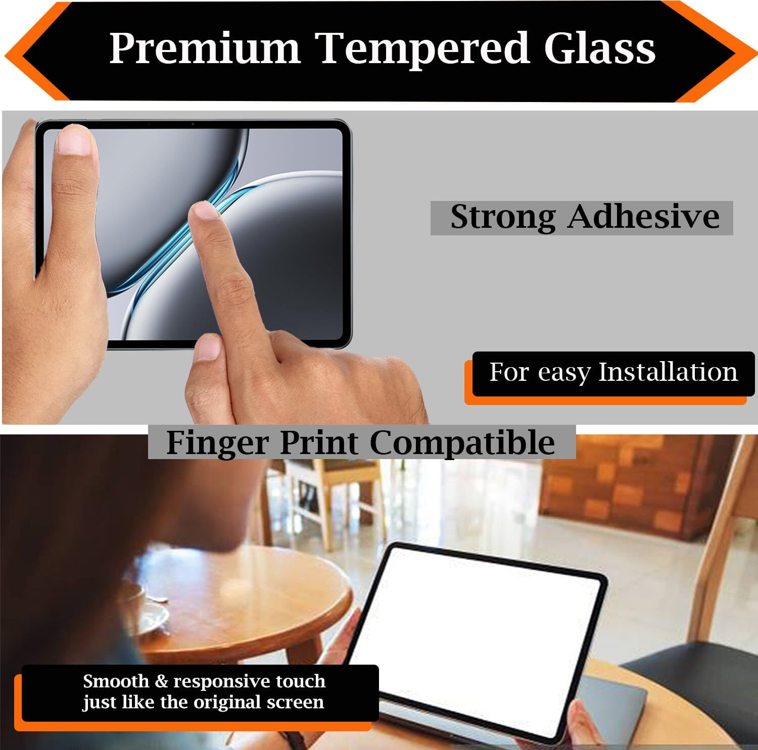Image of Flipkart SmartBuy Tempered Glass Guard for OnePlus Pad 2 12.1 inch Tablet