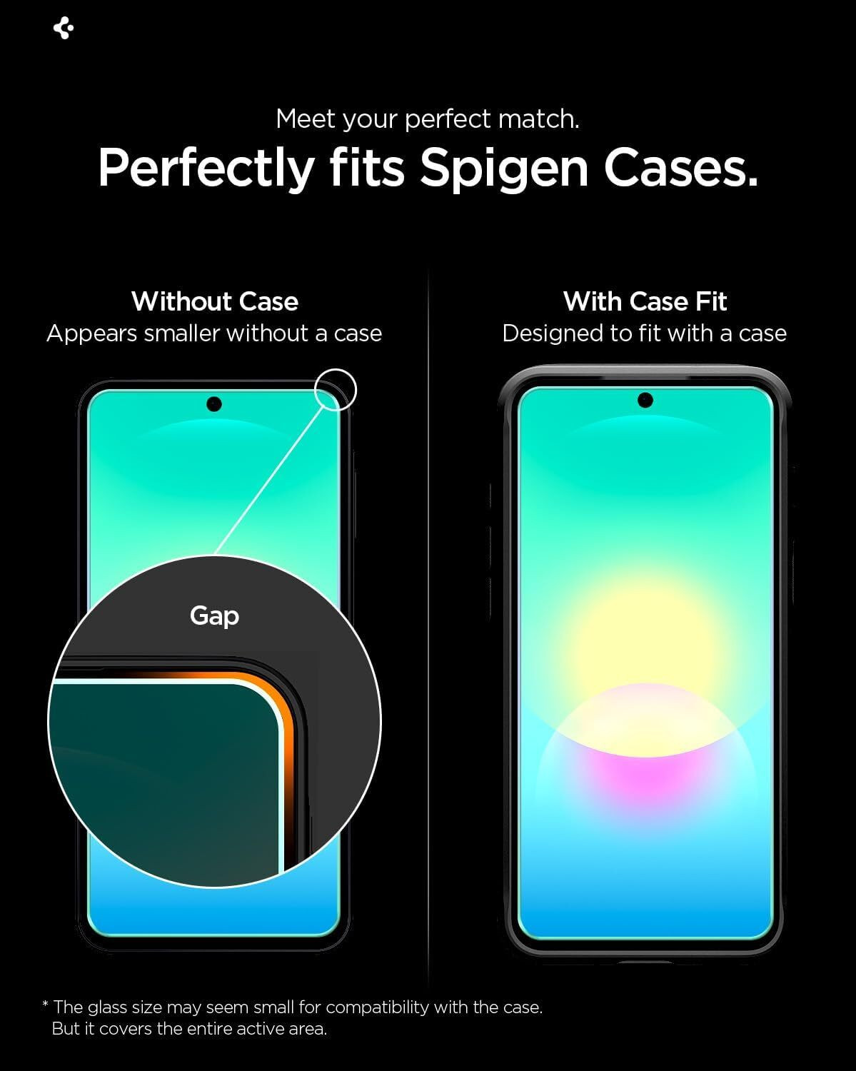 Image of Spigen Tempered Glass Guard for Galaxy A27 5G, Galaxy M47 5G, Galaxy F70 Pro 5G