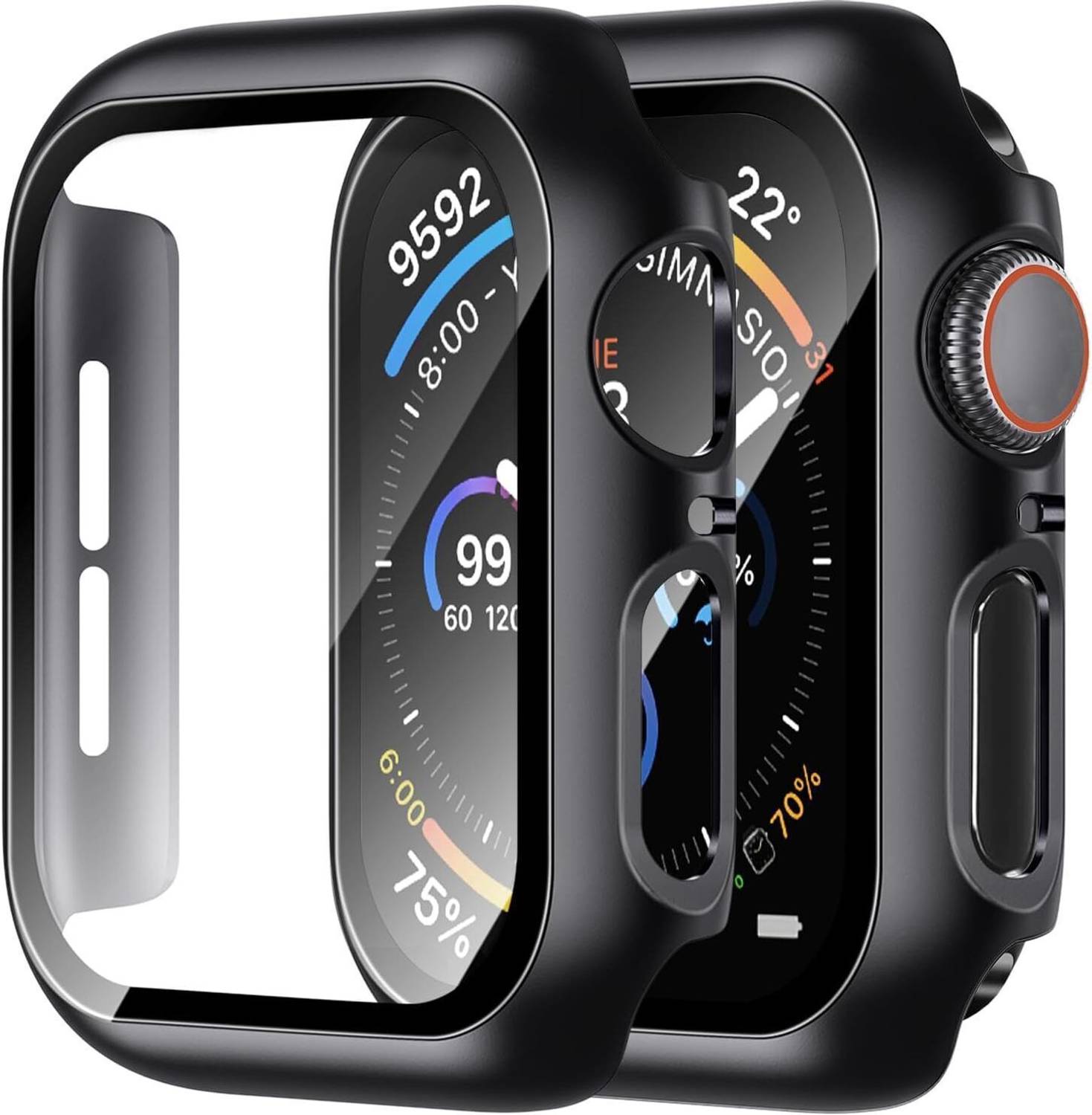 PS ENTERPRISES Tempered Glass Guard for Apple Watch SE 3(2025)/SE