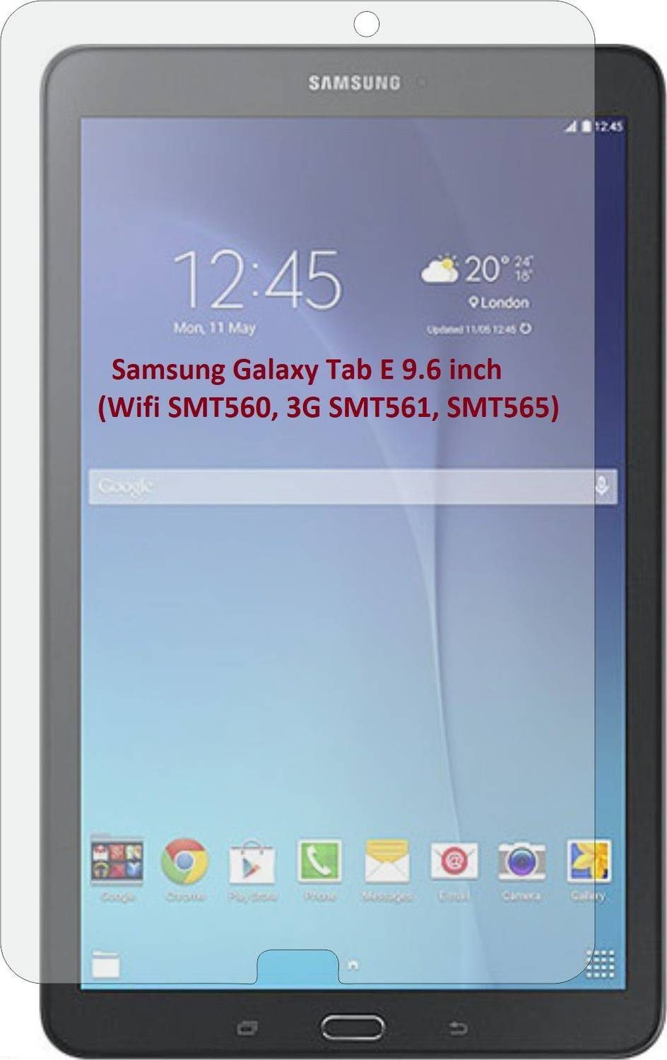Fasheen Tempered Glass Guard for Samsung Galaxy Tab E 9.6 inch (Wifi SMT560, 3G SMT561, SMT565)