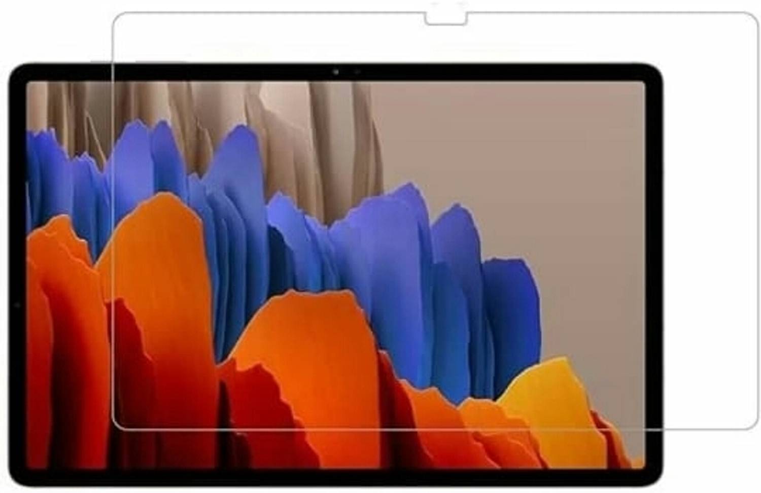 AHWAVEEDA Tempered Glass Guard for SAMSUNG GALAXY TAB S7 PLUS TEMPERED GLASS