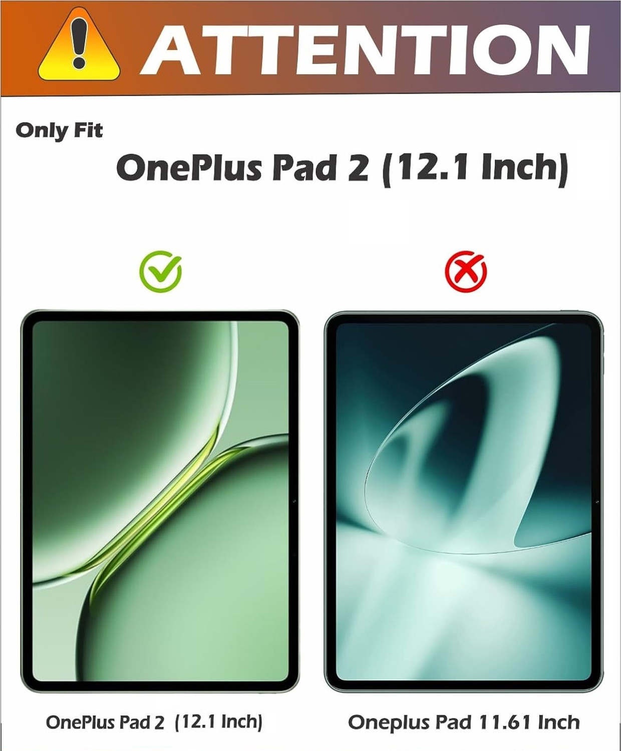 Image of COVER CAPITAL Tempered Glass Guard for OnePlus Pad 2
