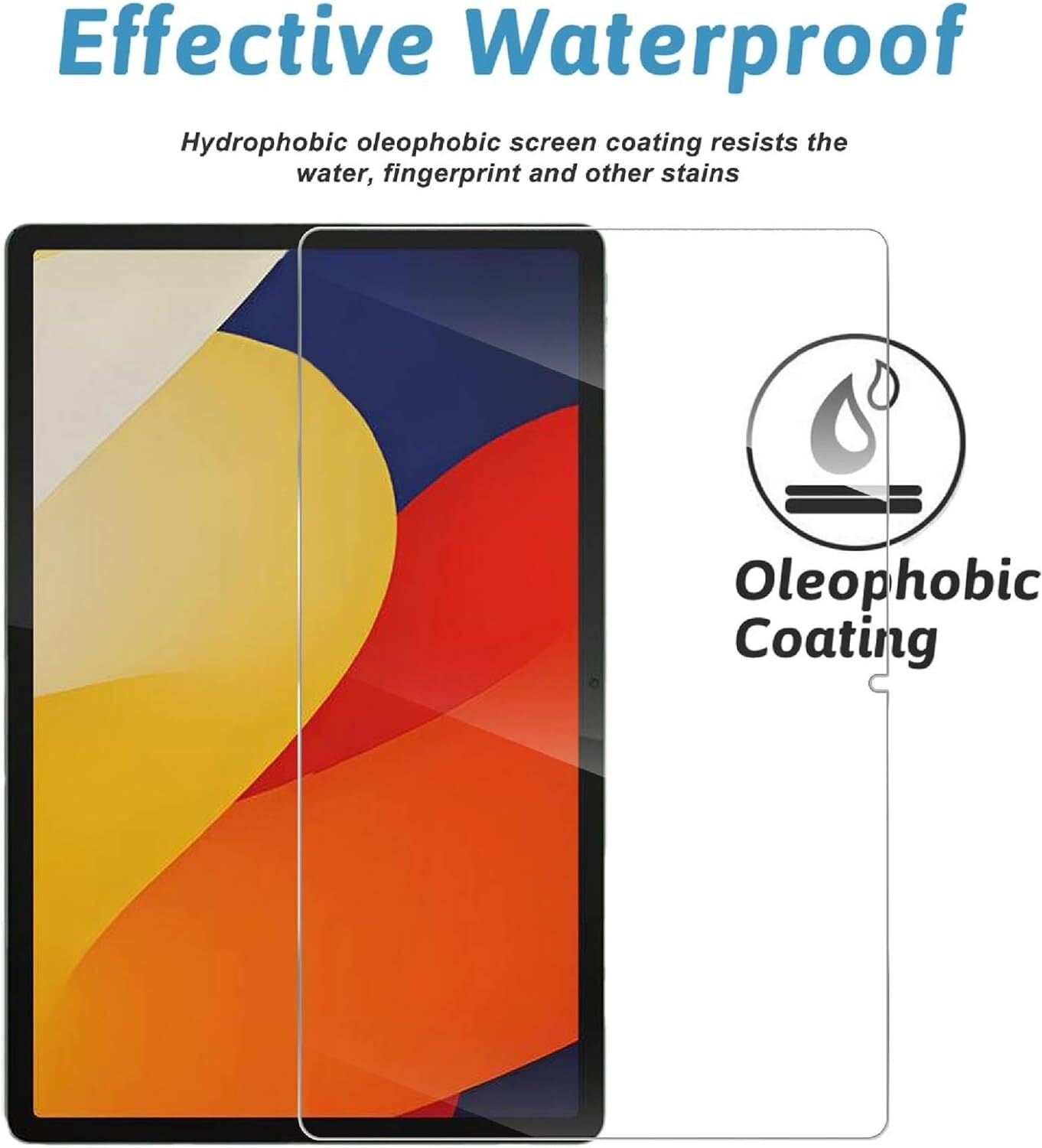 Image of TECHSHIELD Tempered Glass Guard for Moto Tab 60 Pro 12.7 inch