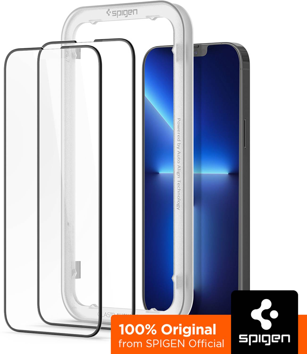 Spigen Tempered Glass Guard for Apple iPhone 14 Plus / iPhone 13