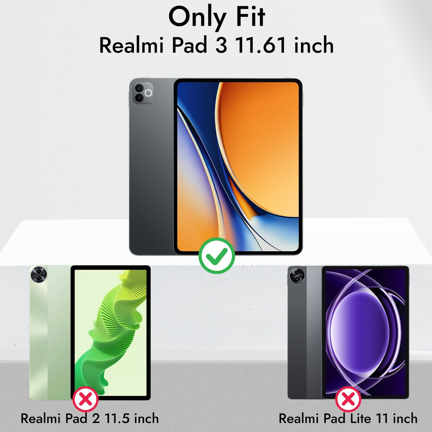Image of ROBUSTRION Flip Cover for Realme Pad 3 11.6 inch