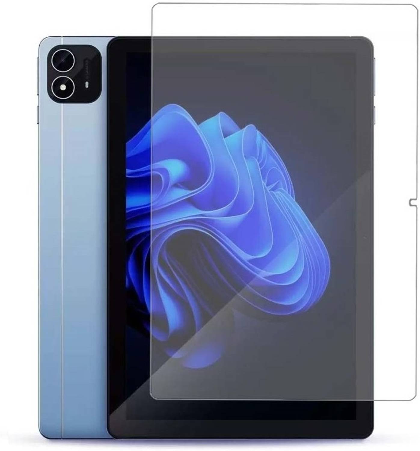 Vetrivel Tempered Glass Guard for itel Pad One 10.1 inch with 4G Tablet, Perfect camera cut