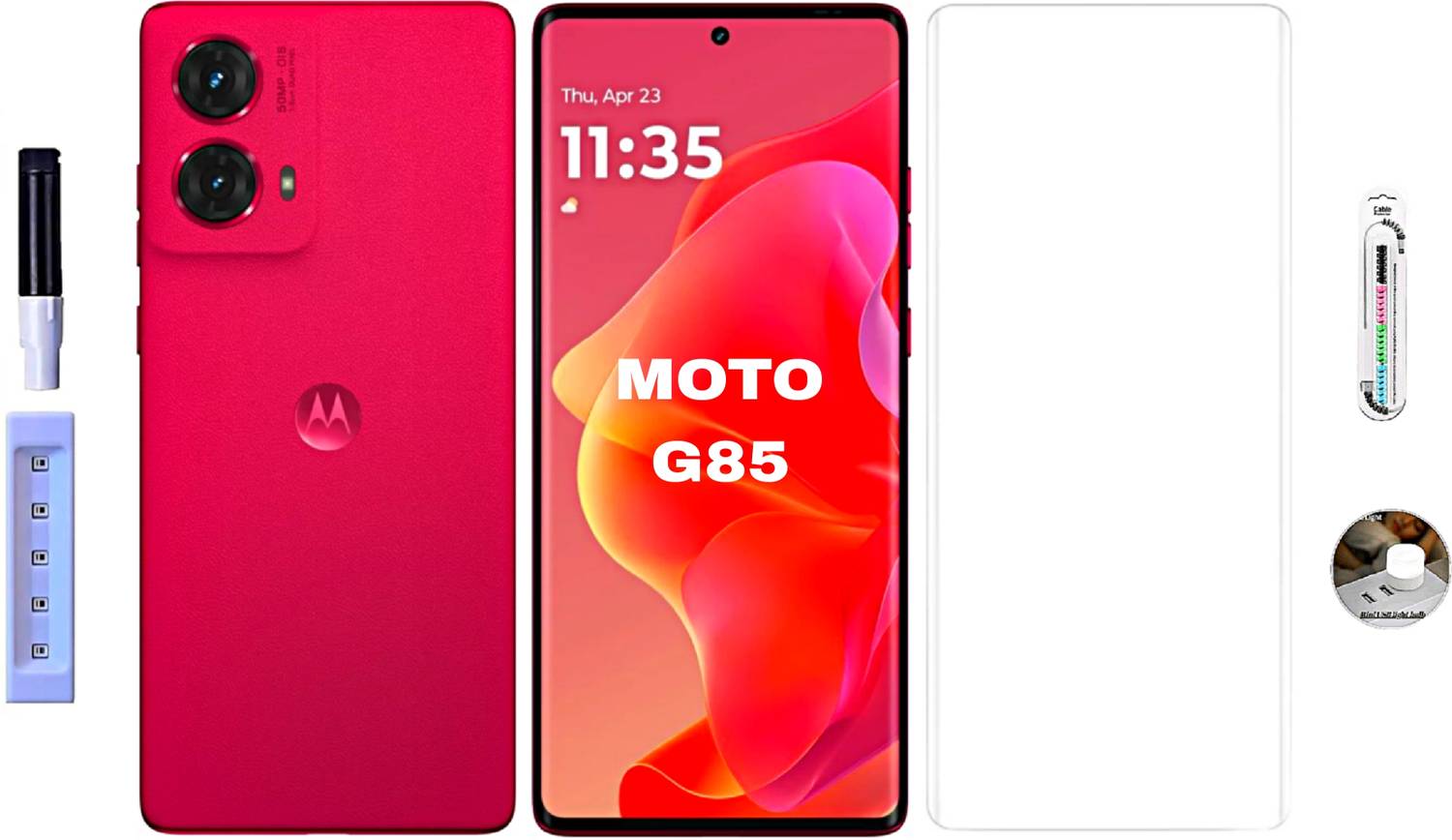 GORILLA PRO PLUS Tempered Glass Guard for MOTO G85 5G Tempered Gl