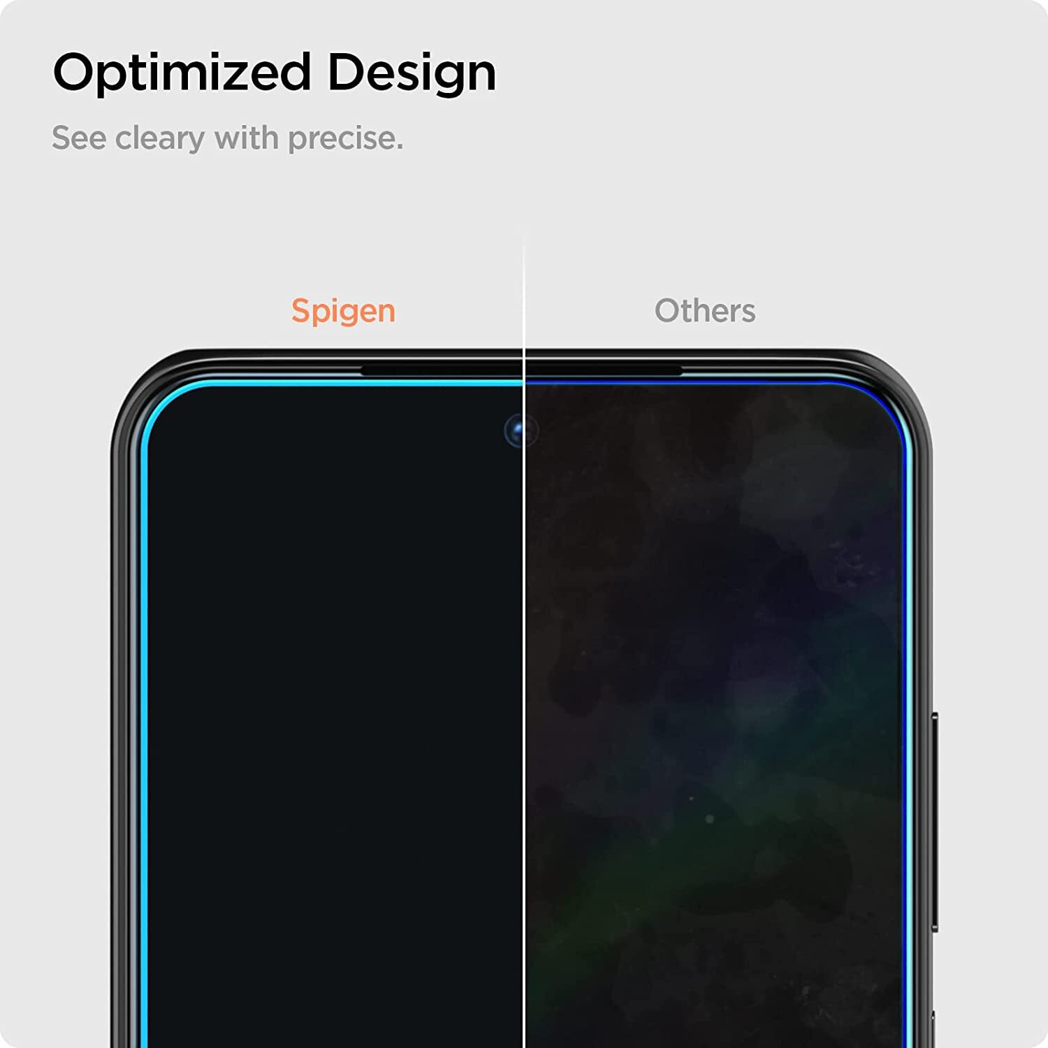 Image of Spigen Tempered Glass Guard for Redmi Note 11 (Pack of 2)