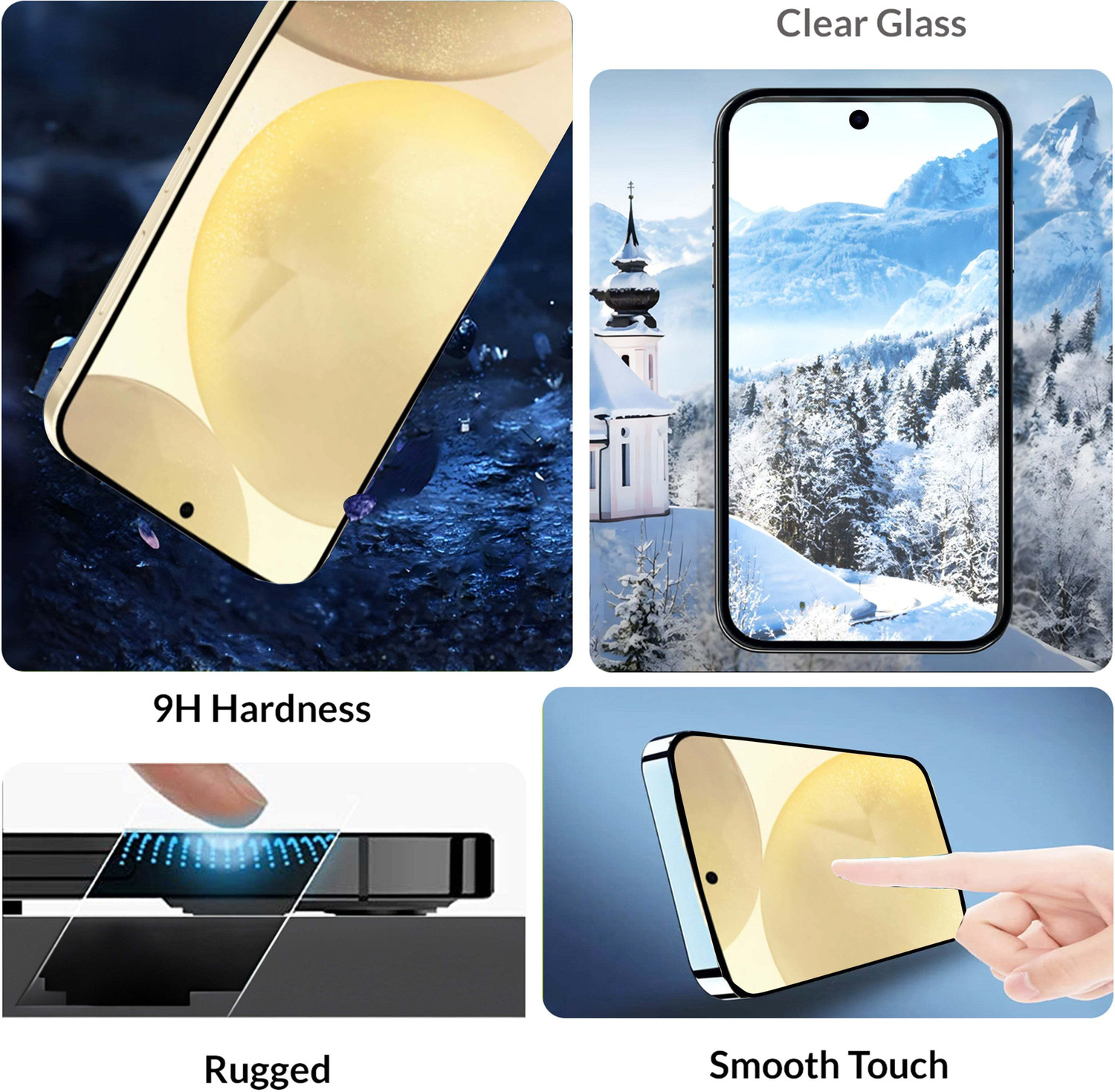 Image of Sprig Tempered Glass Guard for Google Pixel 9 Pro XL, Google xl 9 PRO-XL, GOOGLE PIXEL 9 PRO XL