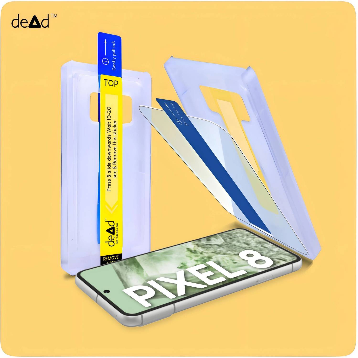 dead Tempered Glass Guard for Google Pixel 8 (Pack of 1)