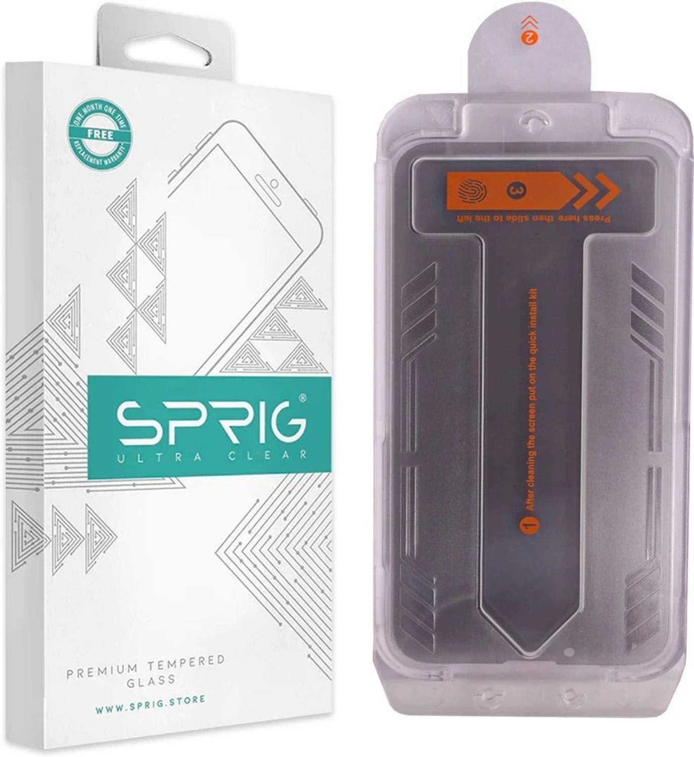 Sprig Tempered Glass Guard for Apple iPhone 14, iPhone 14 (Pack o