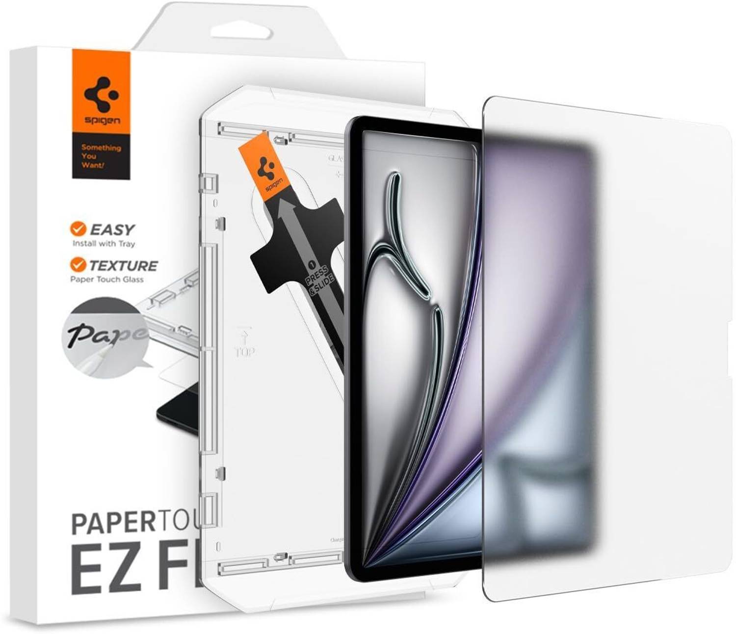 Spigen Tempered Glass Guard for iPad Air 13 inch M4 (2026), iPad