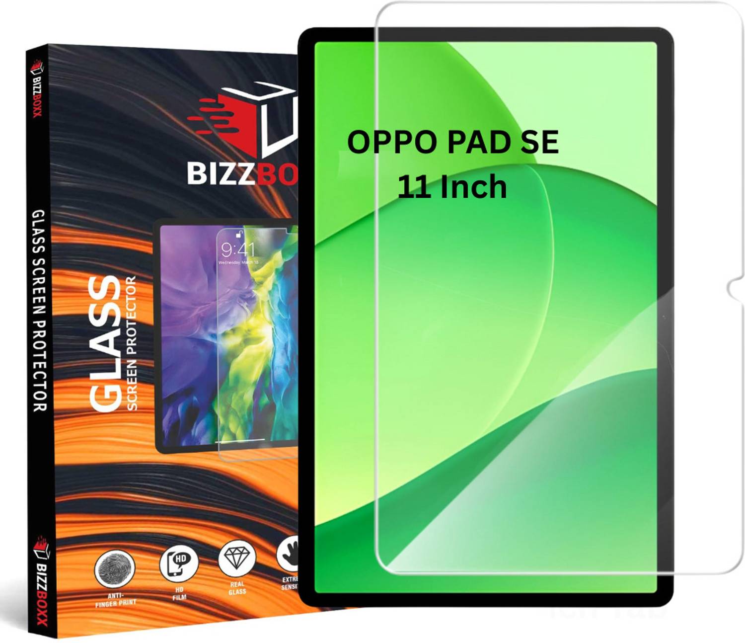 BizzBoxx Tempered Glass Guard for Oppo Pad SE