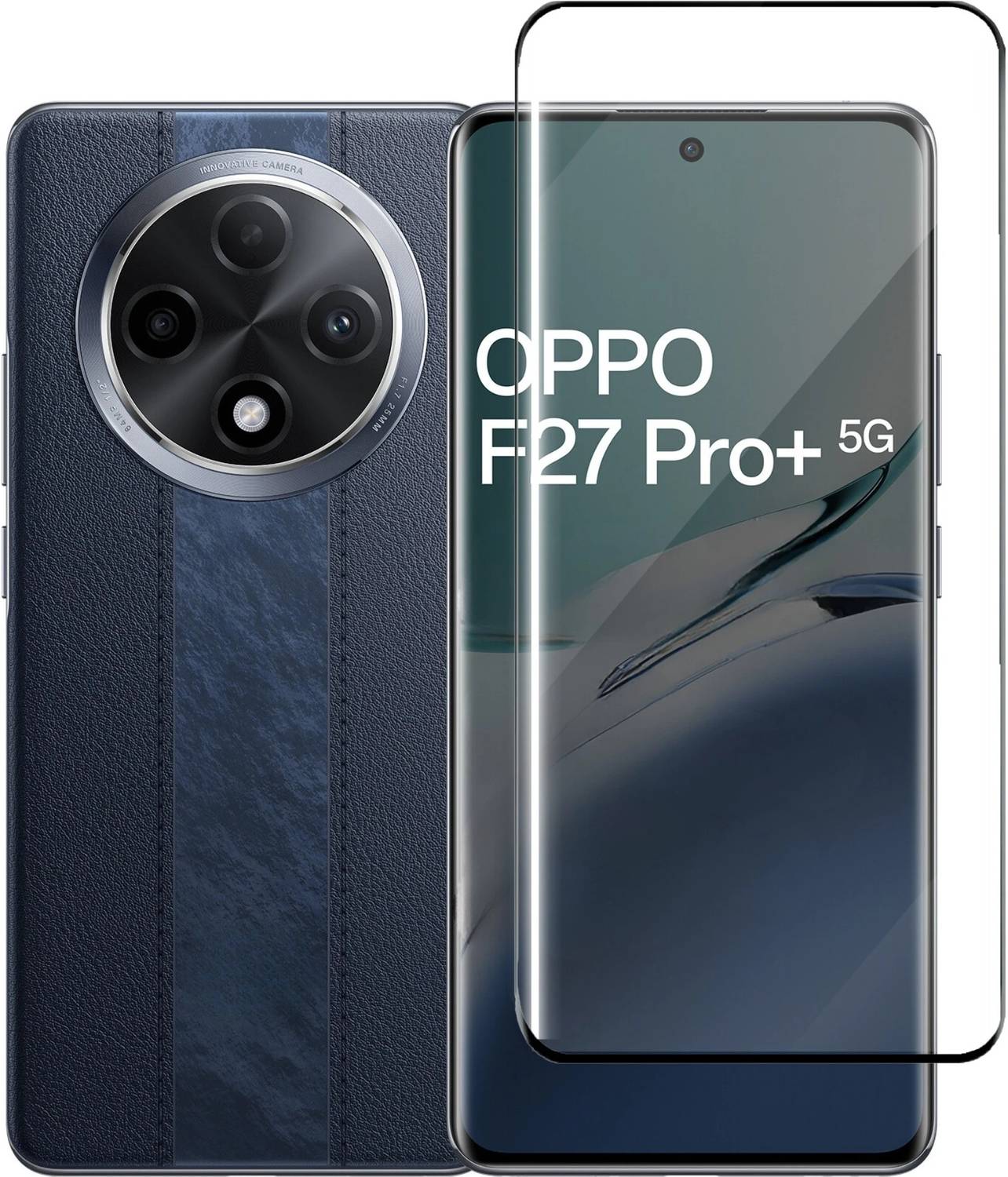 KWINE CASE Tempered Glass Guard for OPPO F27 Pro Plus 5G (Pack of