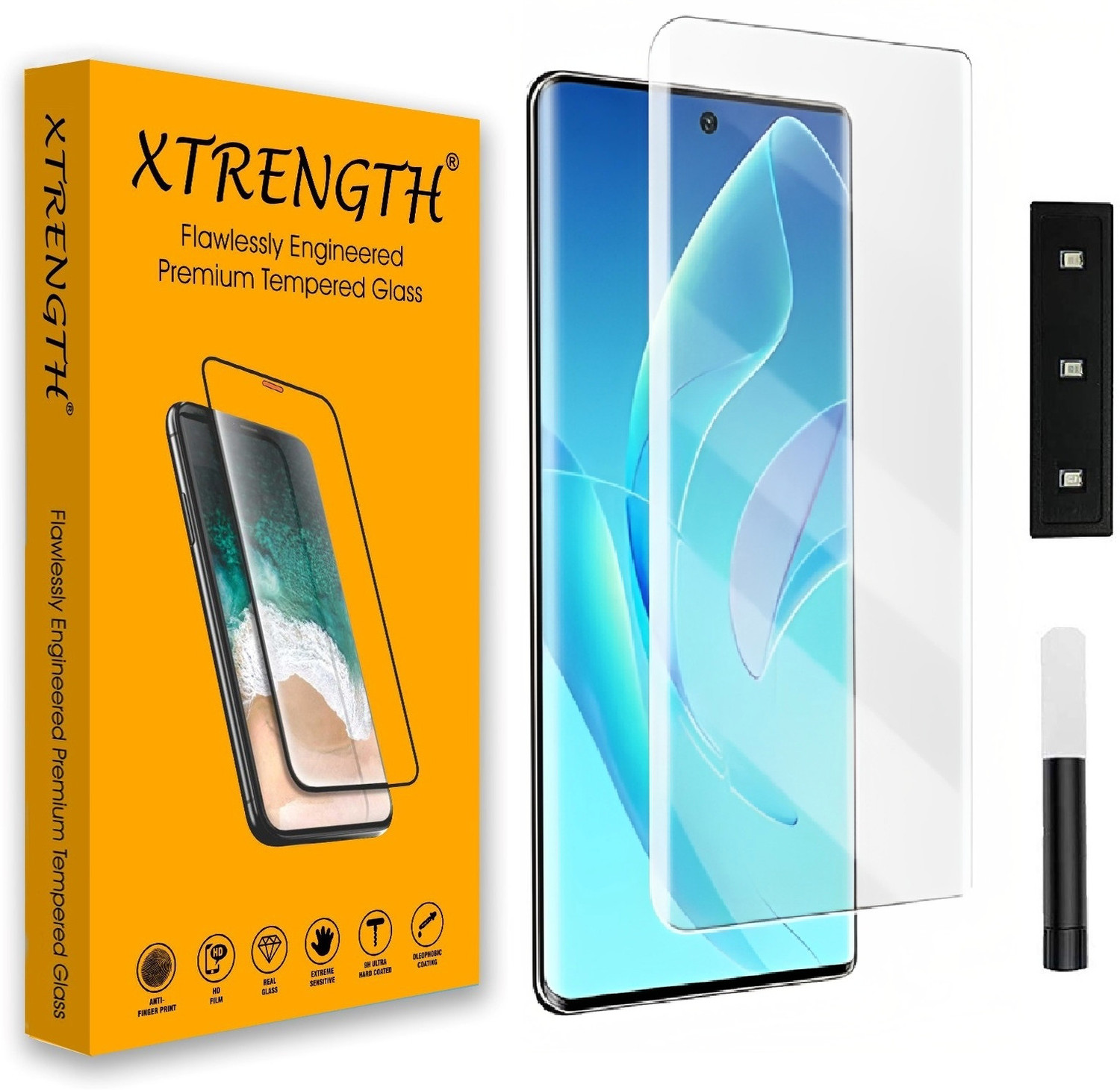Image of XTRENGTH Tempered Glass Guard for Realme P4 Pro 5G