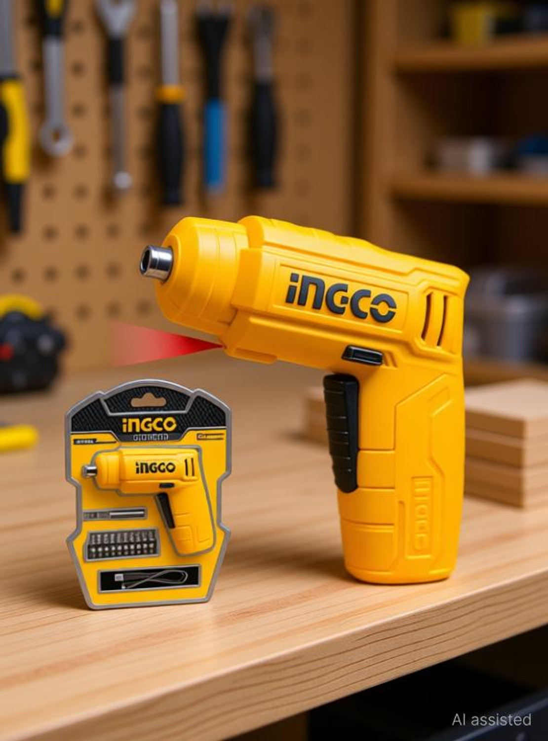 Image of INGCO CSDLI0402 Lithium-Ion cordless screwdriver CSDLI0402 Collated Screw Gun