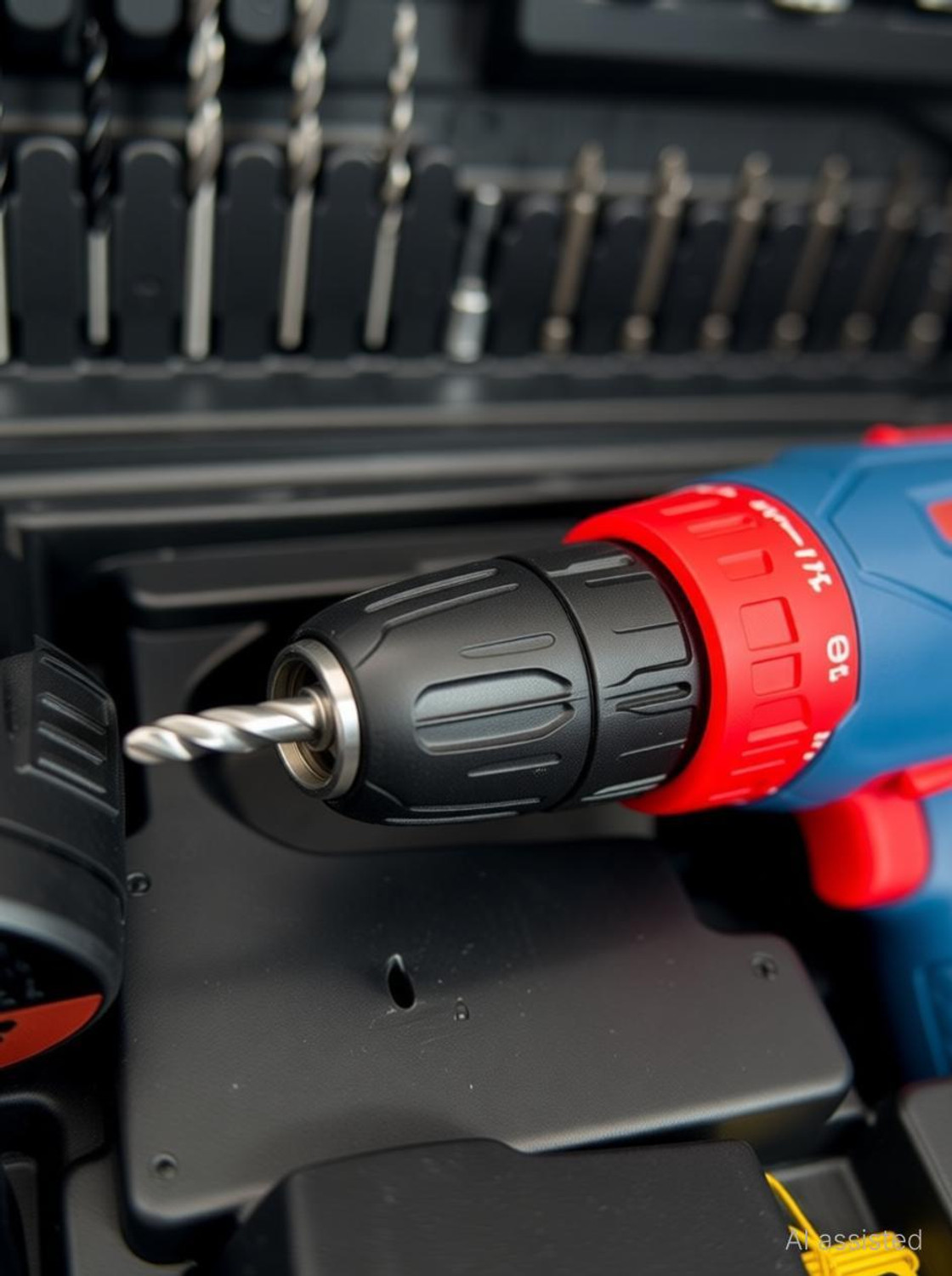 Image of M-TREX HI-FLEX CORDLESS DRILL KIT SET 25 TYPE OF TOOLS & 12V LI-ION BATTERY,CHARGER HF-CL-CD-12 Collated Screw Gun