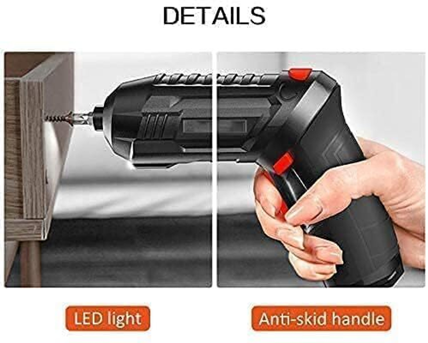 Image of Virohainter Multi Bit Cordless Screwdriver Set WS-45 Cordless Drill