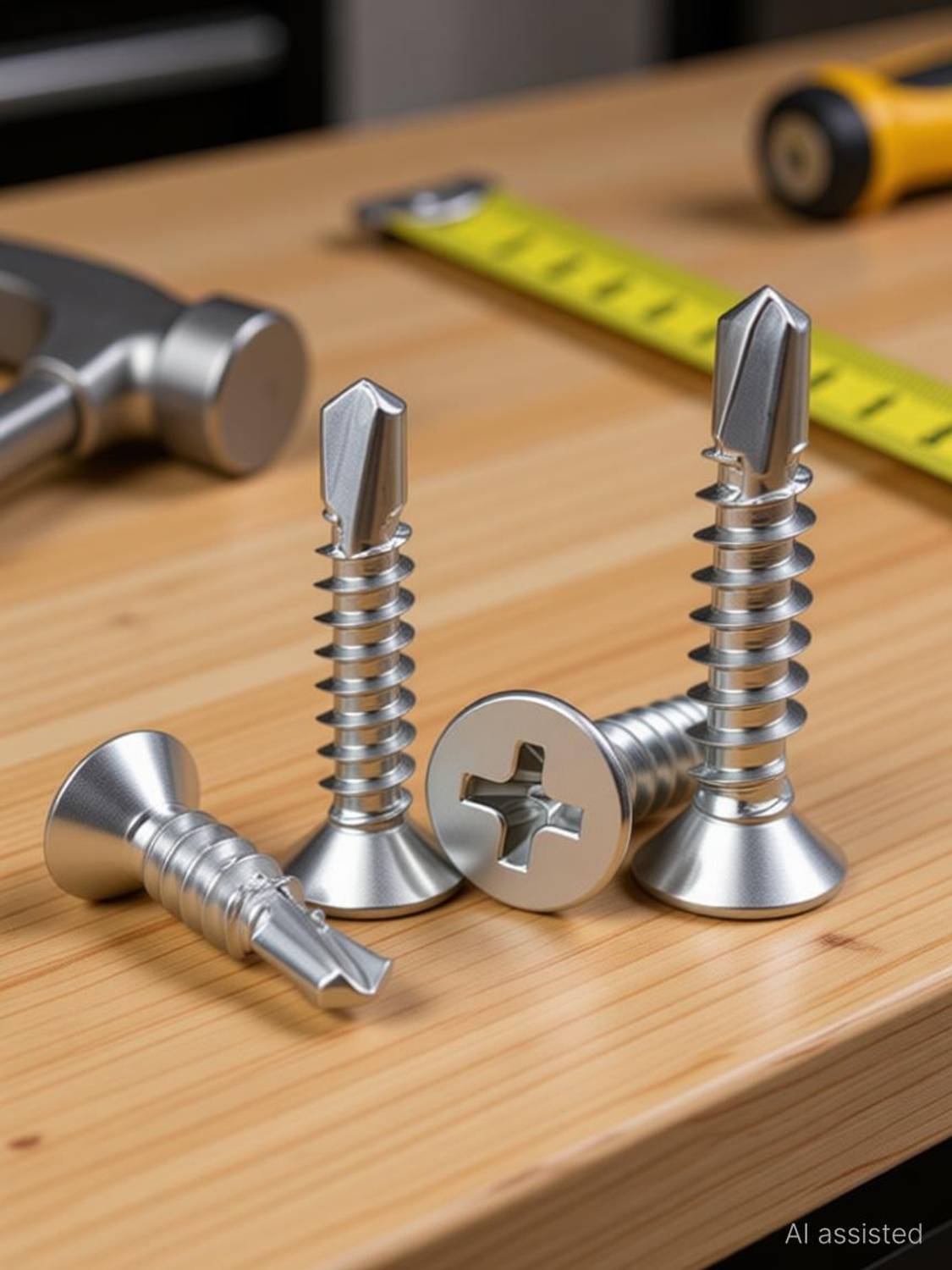 ADISON Steel Flat Head Self-drilling Screw