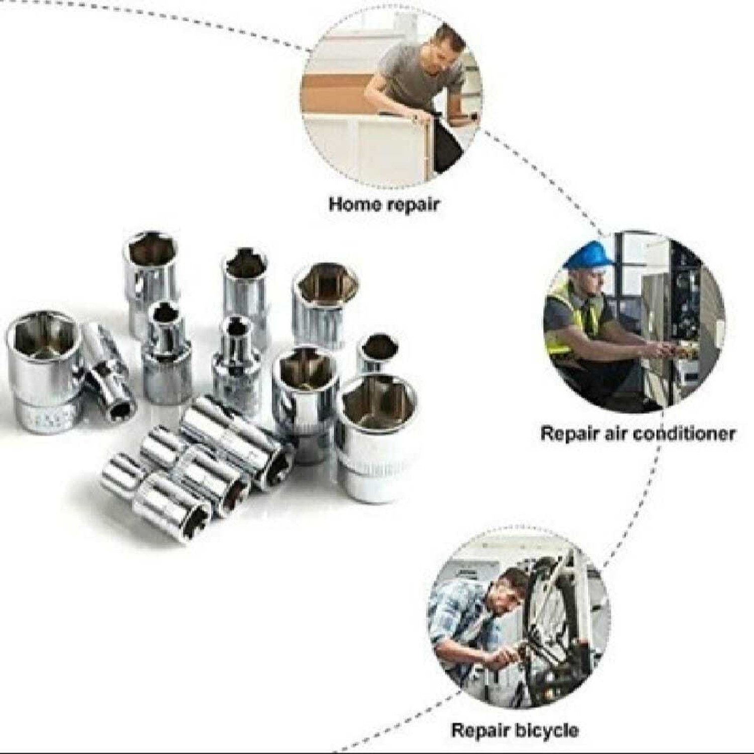 Image of SWAVISTHA 46 IN 1 TOOL KIT Master Kit Screwdriver Bit Set (Pack of 46)