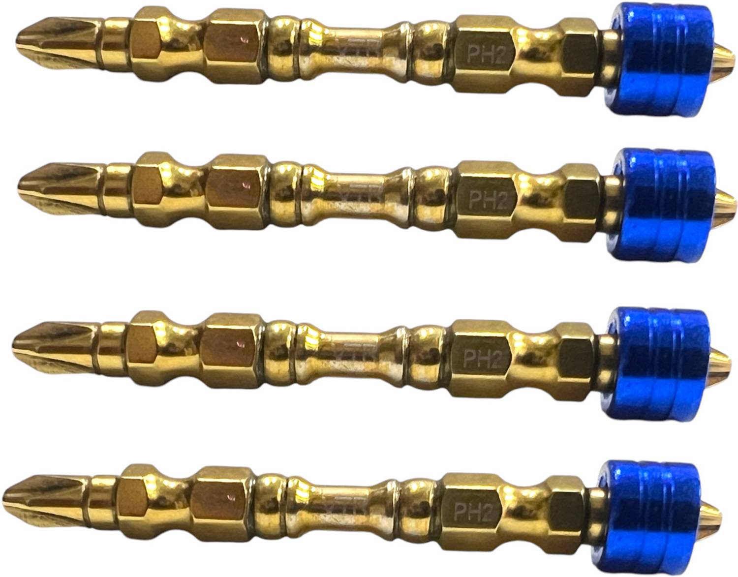 ADAWAT Good Quality 4 pcs screwdriver PH2 Dancing Magnetic Bit Set (+)(+) Screwdriver Bit Set