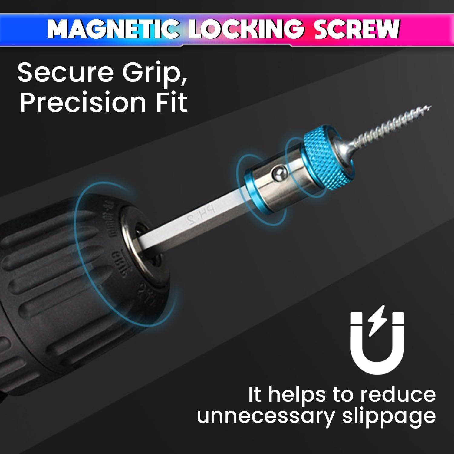 amiciTools Universal Magnetic Ring for Screwdriver Bits - Image 3